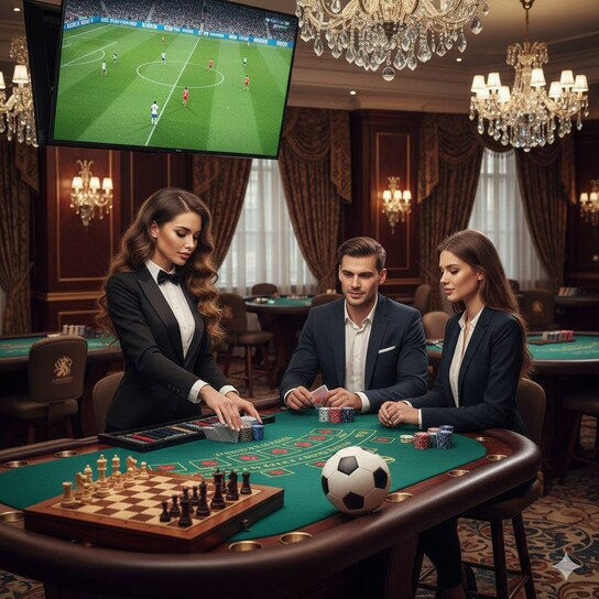 Luxury online casino chips